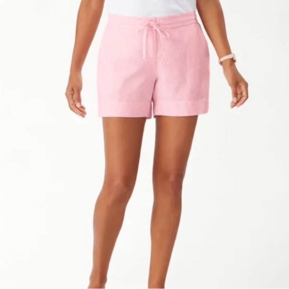 Tommy Bahama Women's High Waist Light Pink Shorts